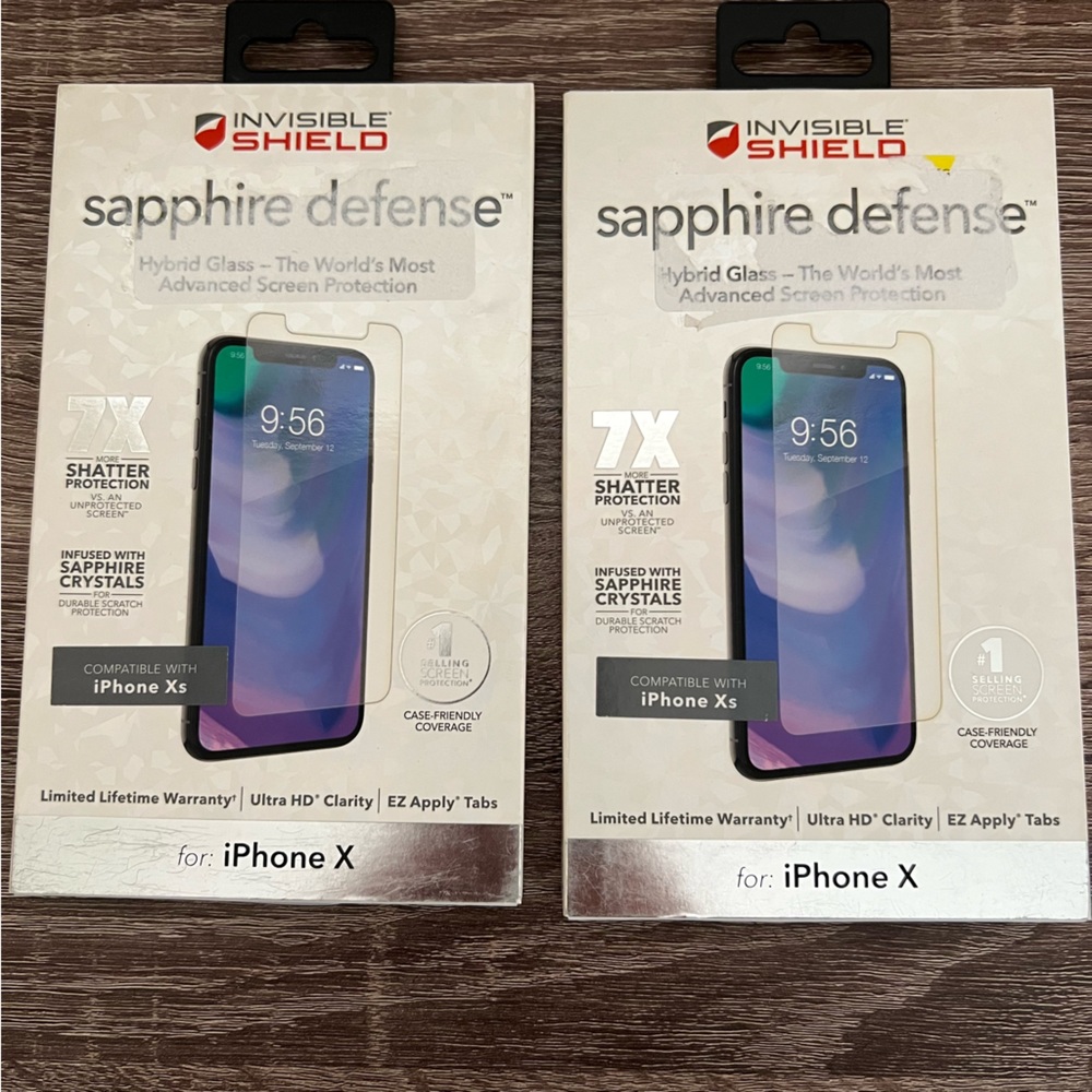 iPhone X Invisible Shield Screen Protector